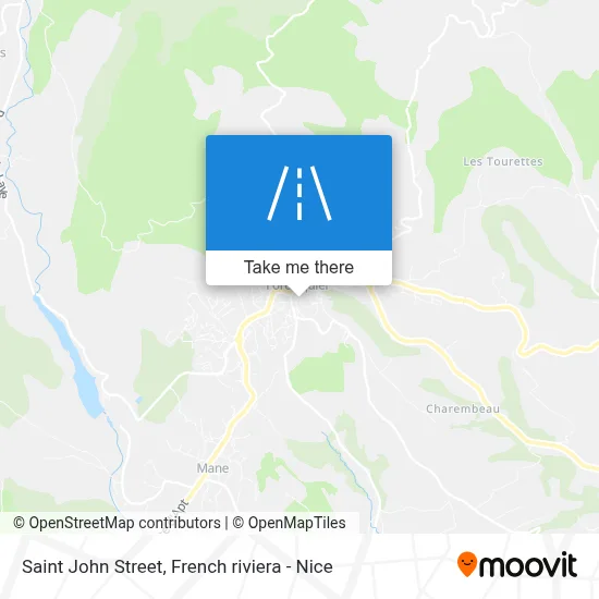 Mapa Rue Saint-Jean