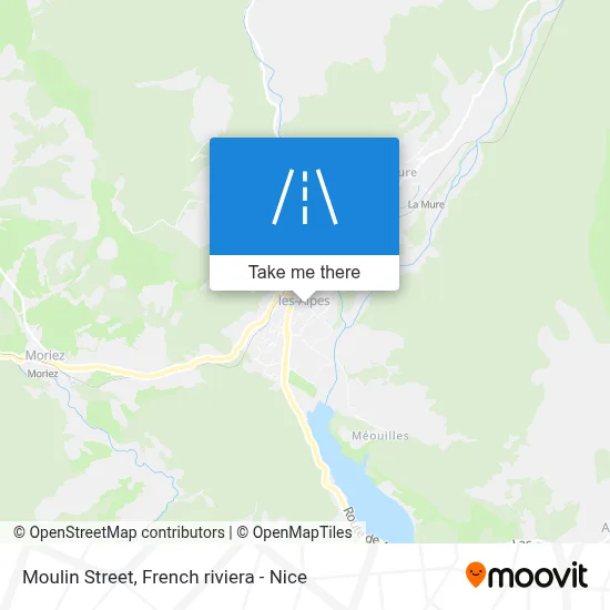 Mapa Rue Du Moulin