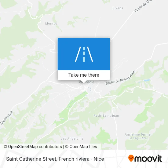 Rue Sainte-Catherine map