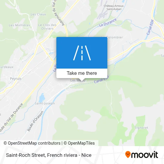 Rue Saint-Roch map