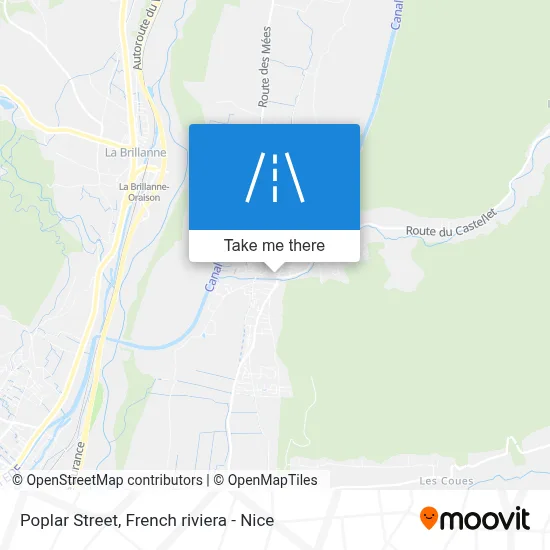 Rue Des Peupliers map
