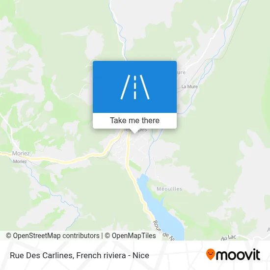 Rue Des Carlines map