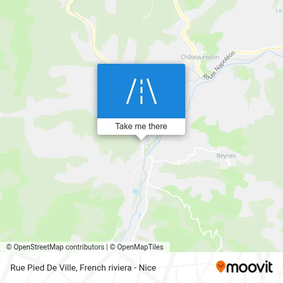 Rue Pied De Ville map