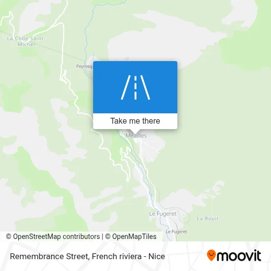 Rue Du Souvenir map