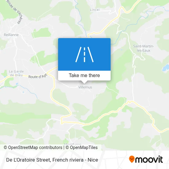 Rue De L'Oratoire map