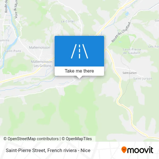 Rue Saint-Pierre map