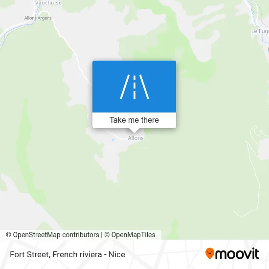 Rue Du Fort map
