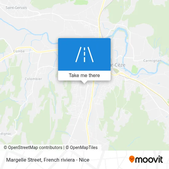 Rue De La Margelle map