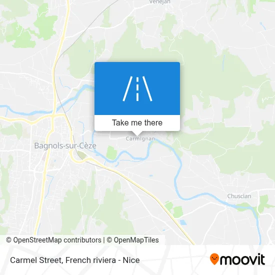 Rue Du Carmel map