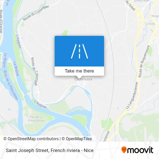Mapa Rue Saint-Joseph