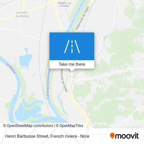 Rue Henri Barbusse map