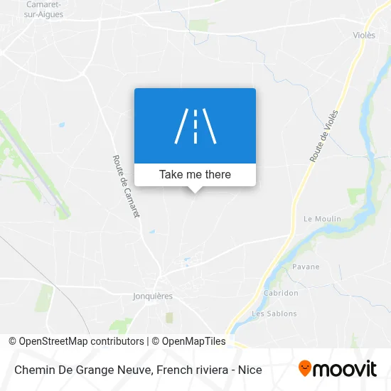 Chemin De Grange Neuve map