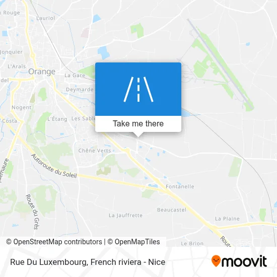 Rue Du Luxembourg map