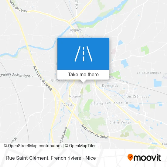 Rue Saint-Clément map