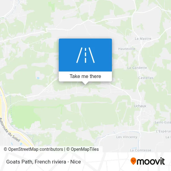 Chemin Des Chèvres map