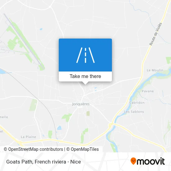 Chemin Des Chèvres map
