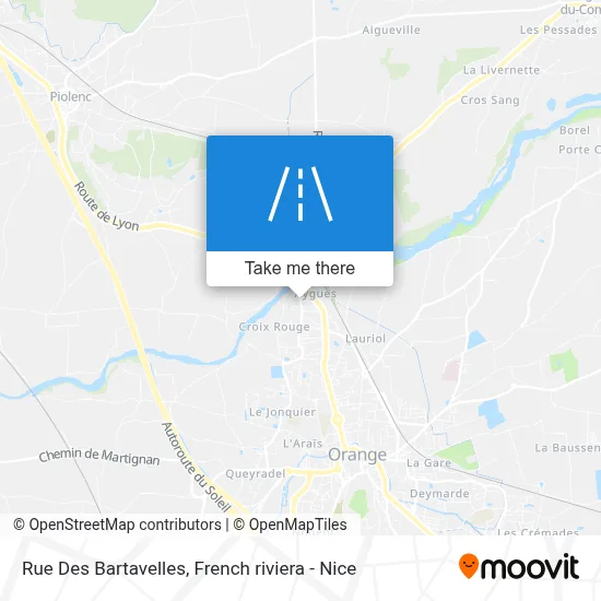 Rue Des Bartavelles map
