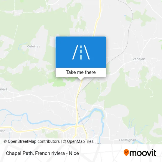 Chemin De La Chapelle map