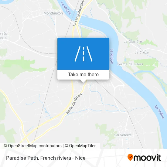 Chemin Du Paradis map