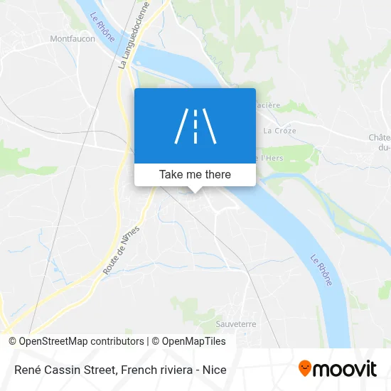Rue René Cassin map