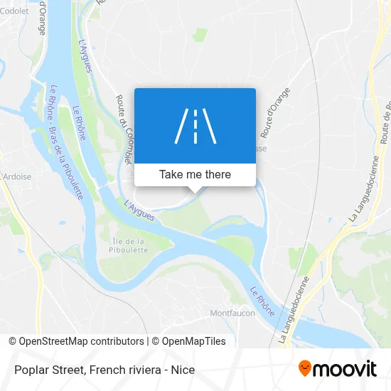 Rue Des Peupliers map