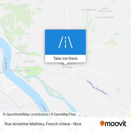 Rue Anselme Mathieu map