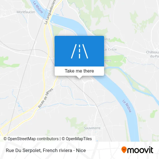 Rue Du Serpolet map