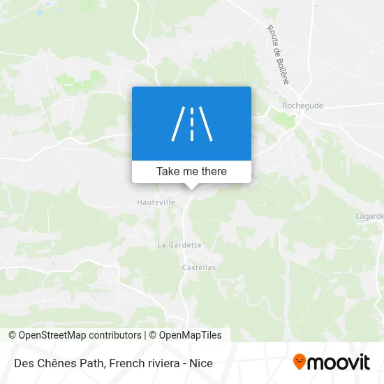 Chemin Des Chênes map