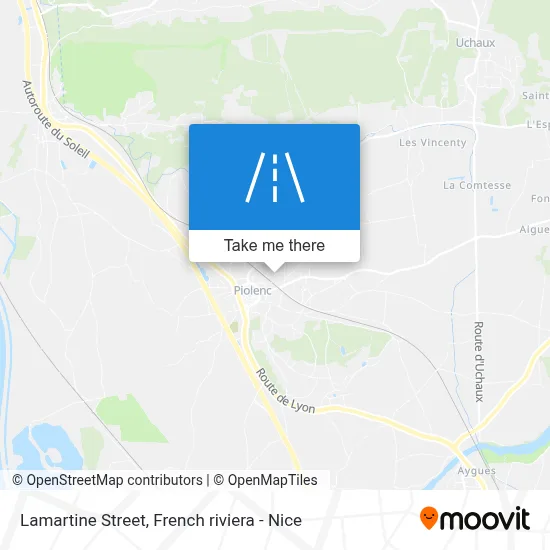 Rue Lamartine map