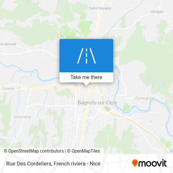 Rue Des Cordeliers map