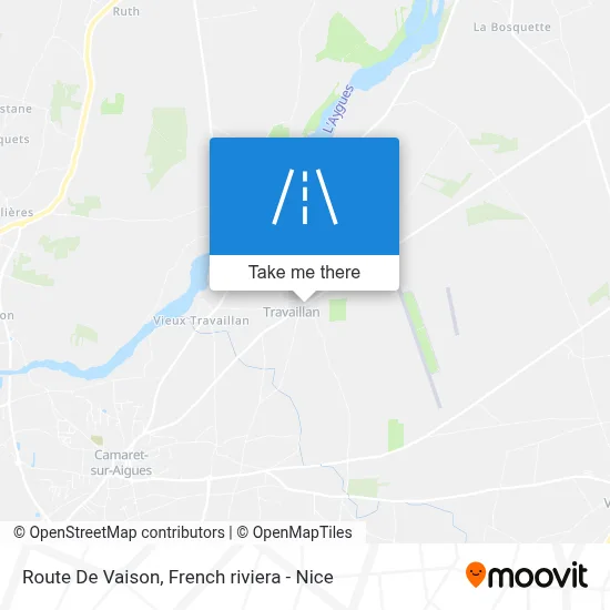 Route De Vaison map