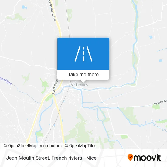 Mapa Rue Jean Moulin