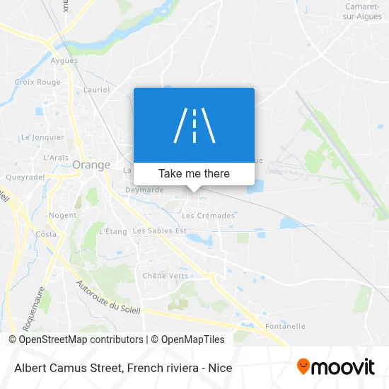 Rue Albert Camus map
