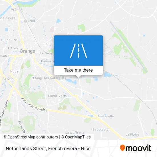 Rue Des Pays Bas map