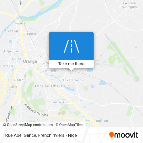 Rue Abel Gance map