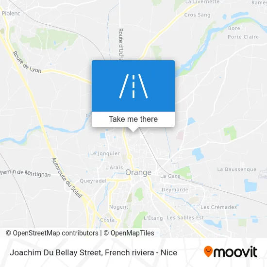 Rue Joachim Du Bellay map