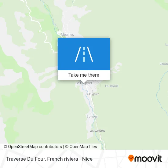 Traverse Du Four map