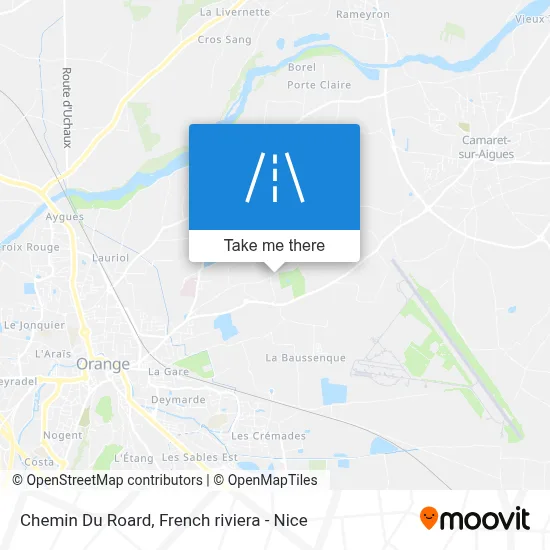 Chemin Du Roard map