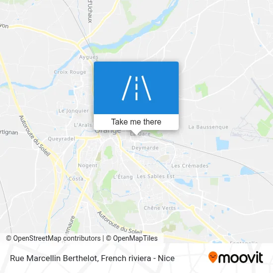 Rue Marcellin Berthelot map