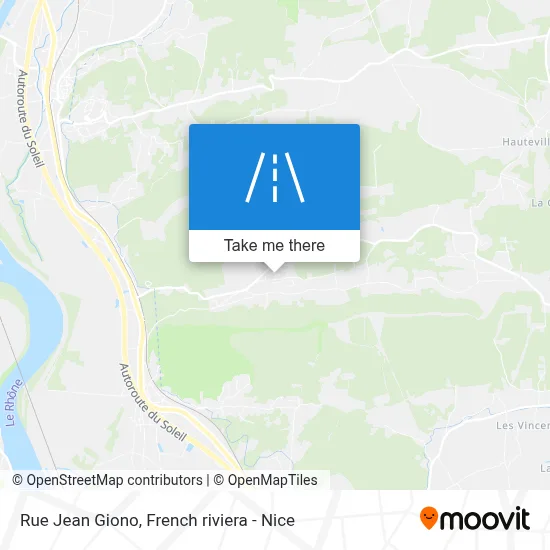 Rue Jean Giono map