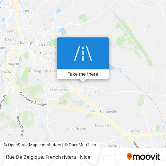 Rue De Belgique map