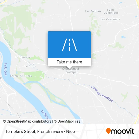 Rue Des Templiers map