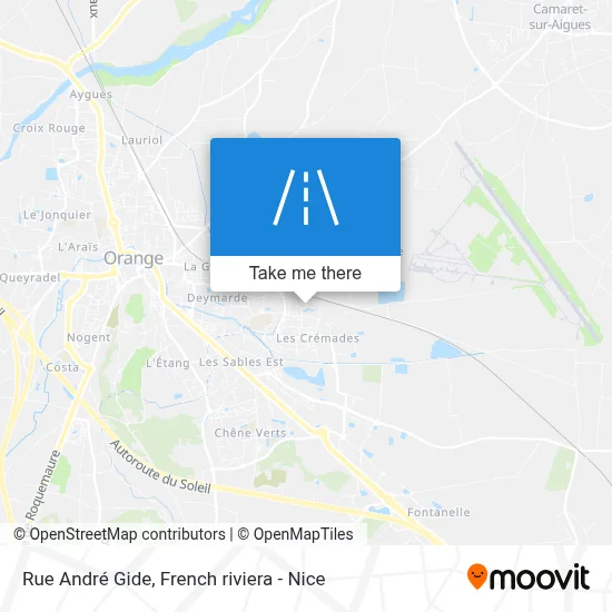 Rue André Gide map