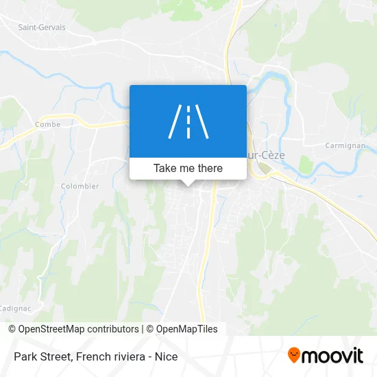 Rue Du Parc map