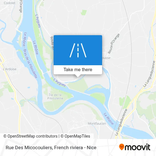 Rue Des Micocouliers map