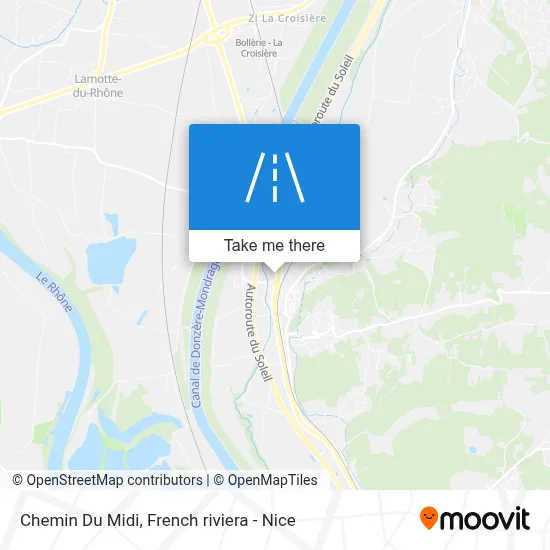 Chemin Du Midi map