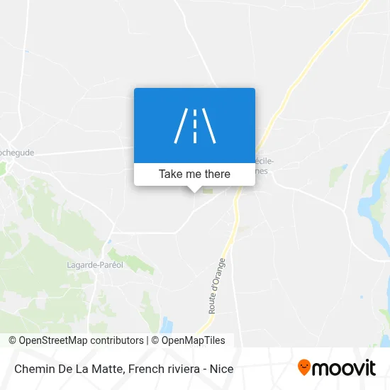 Chemin De La Matte map