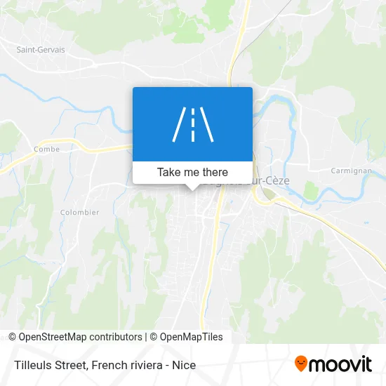 Rue Des Tilleuls map