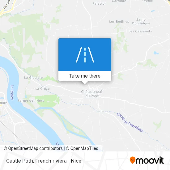 Chemin Du Château map