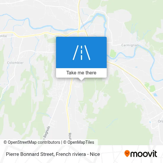 Rue Pierre Bonnard map